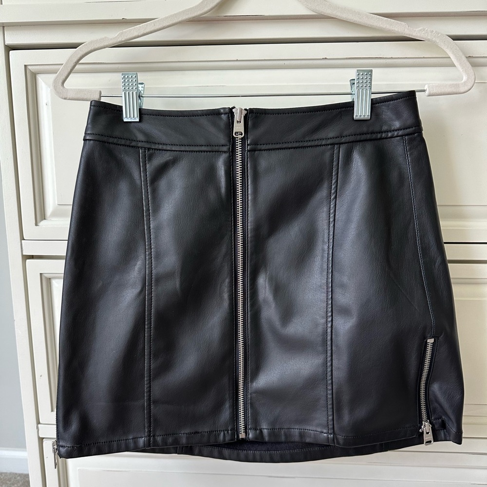 Express Pleather Skirt